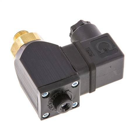 0.98 to -0.2bar SPDT Aluminium Vacuum Switch G1/4'' 250VAC DIN-A Connector  | Tameson.com