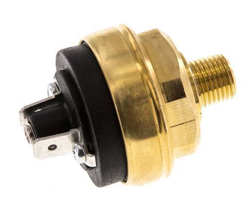 0.2 to 2bar NC Brass Pressure Switch M10 42VAC/DC Flat Connector ...