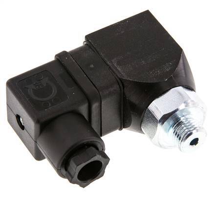 0.3 to 2bar SPDT Steel Pressure Switch G1/4'' 250VAC DIN-A Connector