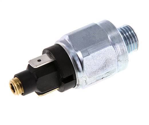 1 to 10bar NO Steel Pressure Switch G1/4'' 42VAC Flat Connector