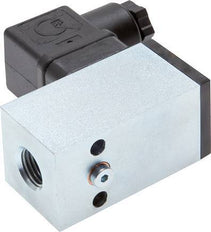 50 to 400bar SPDT Steel Pressure Switch Flange and g1/4'' 250VAC DIN-A Connector