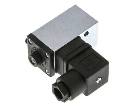 0.3 to 2bar SPDT Steel Pressure Switch Flange and g1/4'' 250VAC DIN-A Connector