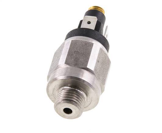 1 to 10bar NC Stainless Steel Pressure Switch G1/4'' 42VAC Flat Connector