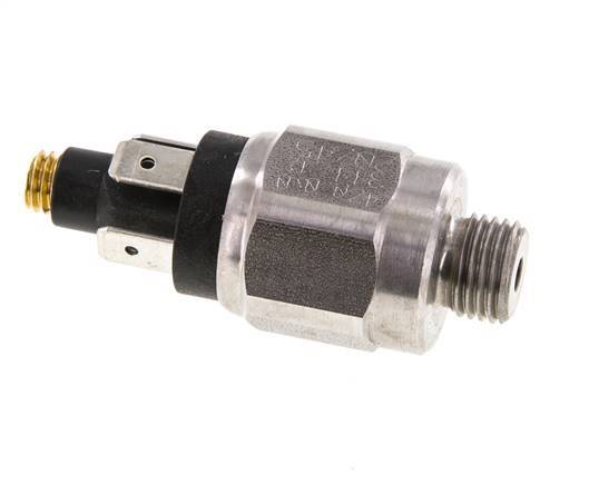 1 to 10bar SPDT Stainless Steel Pressure Switch G1/4'' 42VAC Flat Connector