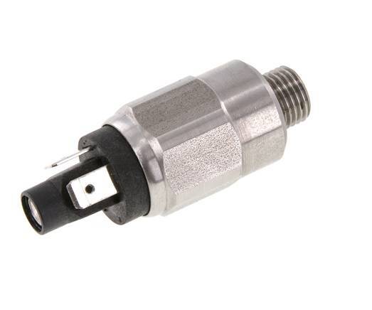 10 to 70bar NC Stainless Steel Pressure Switch G1/4'' 42VAC Flat Connector