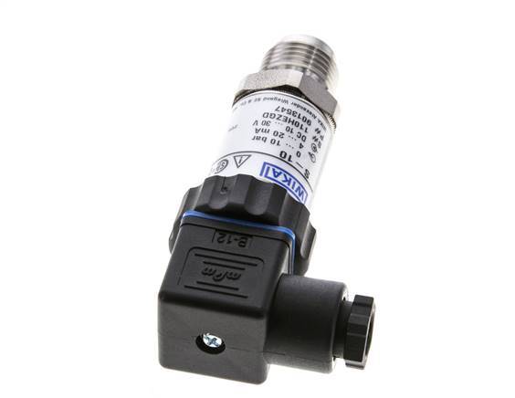 0 to 160bar WIKA Pressure Transducer G1/2'' 0.2%
