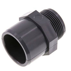 PVC fitting 50/40mmxG1-1/4'' BU [2 Pieces]
