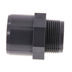 PVC fitting 50/40mmxG1-1/4'' BU [2 Pieces]