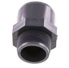 PVC fitting 50/40mmxG1-1/4'' BU [2 Pieces]