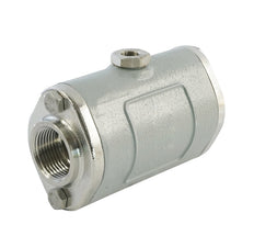 3/8 inch Aluminum Pneumatic Pinch Valve With Rubber Sleeve - Abrasion Resistant