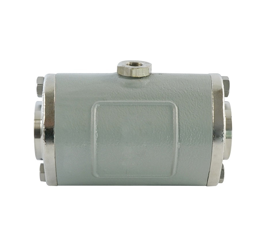 1 1/2 inch Aluminum Pneumatic Pinch Valve With Rubber Sleeve - Abrasion Resistant