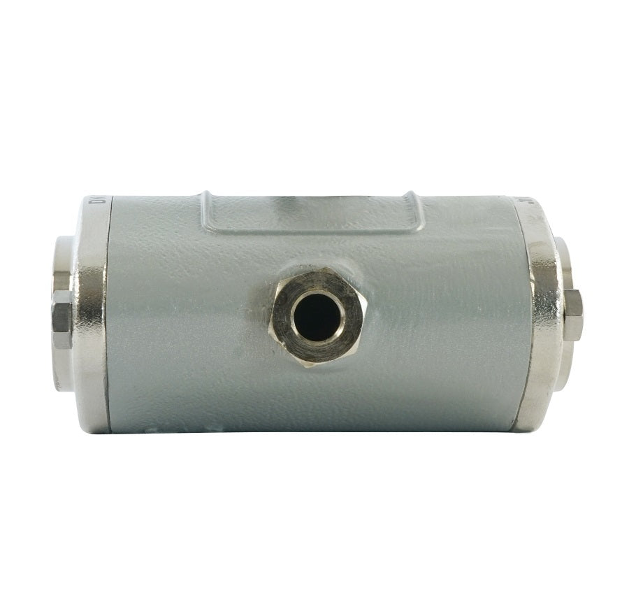 1 1/2 inch Aluminum Pneumatic Pinch Valve With Rubber Sleeve - Abrasion Resistant