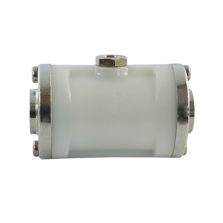3/8 inch POM Pneumatic Pinch Valve With Rubber Sleeve - Abrasion Resistant