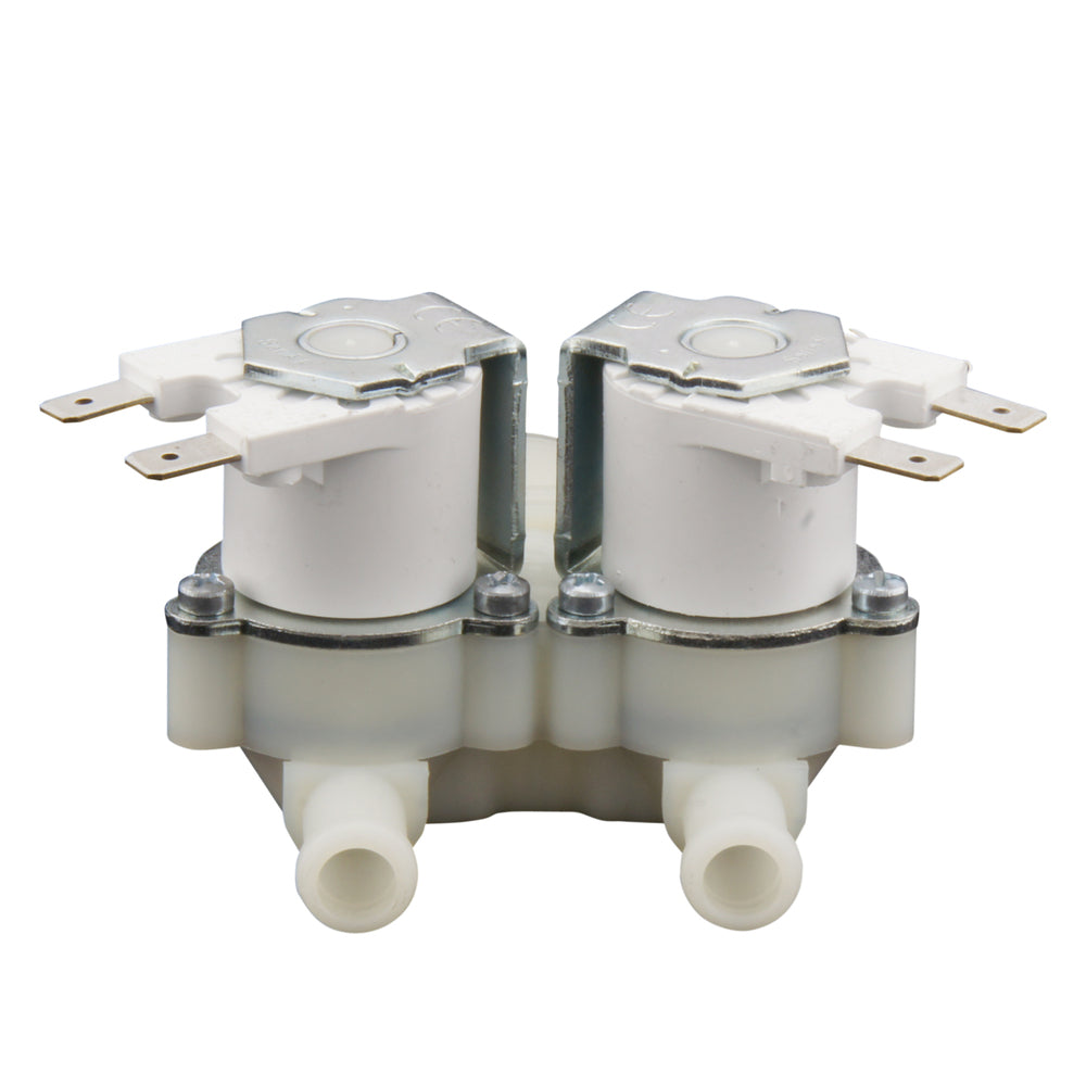 Solenoid Valve RPE double 3/4''x10mm nylon NBR 180° 0.2-10bar 24V DC