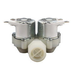 Solenoid Valve RPE double 3/4''x10mm nylon NBR 180° 0.2-10bar 24V DC