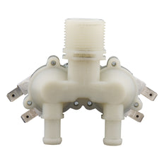 Solenoid Valve RPE double 3/4''x10mm nylon NBR 180° 0.2-10bar 24V DC