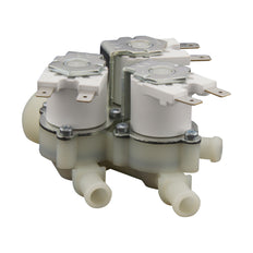 Solenoid Valve RPE triple 3/4''x10mm nylon NBR 180° 0.2-10bar 230VAC