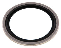 G 1-1/4" Stainless Steel/FKM Hydraulic Bonded Seal 42.9x52.4x2.5 mm