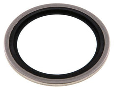 G 1-1/4" Stainless Steel/FKM Hydraulic Bonded Seal 42.9x52.4x2.5 mm