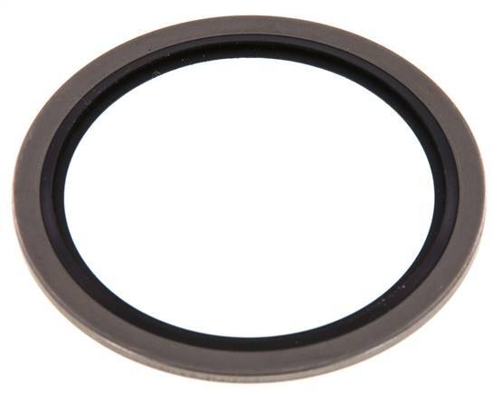 G 2" Stainless Steel/FKM Hydraulic Bonded Seal 60.6x73x2.5 mm