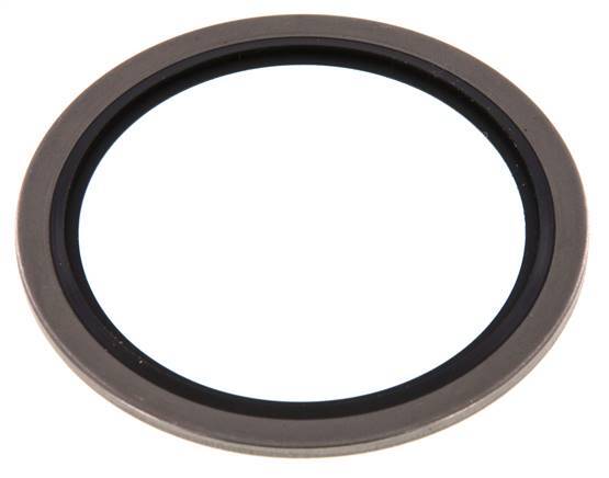 G 2" Stainless Steel/FKM Hydraulic Bonded Seal 60.6x73x2.5 mm