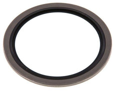 G 2" Stainless Steel/FKM Hydraulic Bonded Seal 60.6x73x2.5 mm
