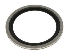 G 1-1/4" Steel/FKM Hydraulic Bonded Seal 42.9x52.4x2.5 mm