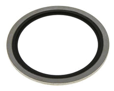 G 2" Steel/FKM Hydraulic Bonded Seal 60.6x73x2.5 mm