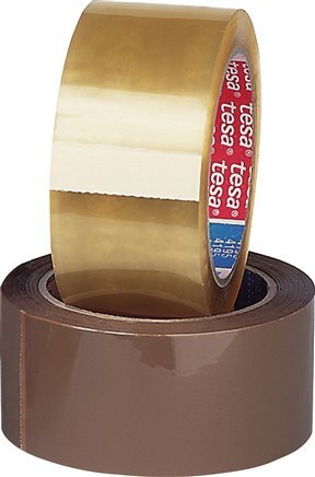 Packaging Tape Colourless Medium to Heavy 50mm/66m [6 Pieces]