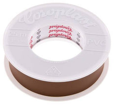 Electrical Insulation Tape VDE-tested 25mm/25m Brown