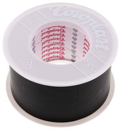 Electrical Insulation Tape VDE-tested 50mm/25m Black