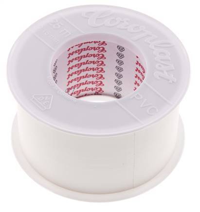 Electrical Insulation Tape VDE-tested 50mm/25m White