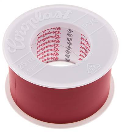 Electrical Insulation Tape VDE-tested 50mm/25m Red