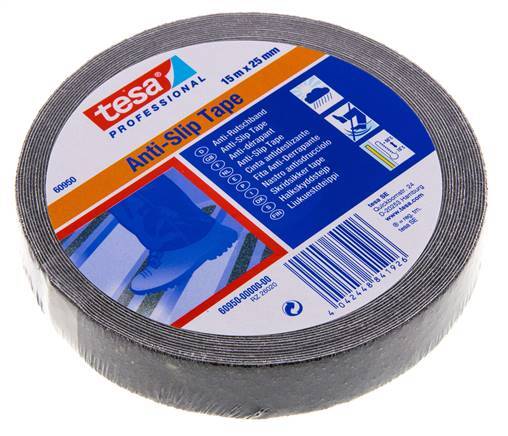 Anti-slip Adhesive Tape 25mm/15m Black