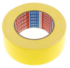 Industrial Adhesive Tape 50mm/25m Yellow