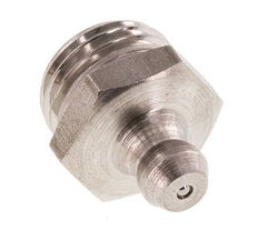 Straight Hydraulic Grease Nipple Stainless Steel R 1/4 inch DIN 71412