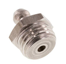 Straight Hydraulic Grease Nipple Stainless Steel R 1/4 inch DIN 71412