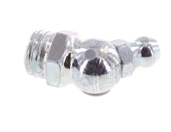 Angled Hydraulic Grease Nipple Steel M10x1.5 DIN 71412 [5 Pieces]