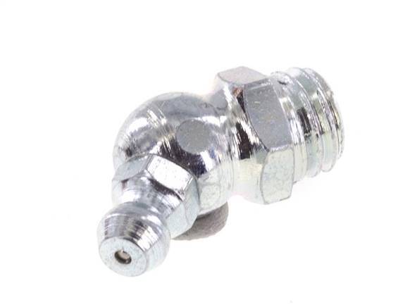 Angled Hydraulic Grease Nipple Steel M10x1.5 DIN 71412 [5 Pieces]