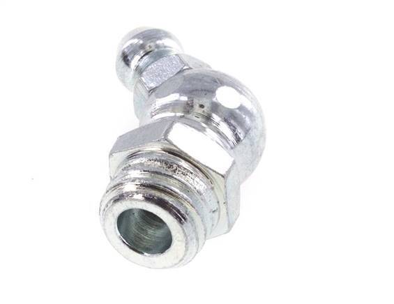 Angled Hydraulic Grease Nipple Steel M10x1.5 DIN 71412 [5 Pieces]