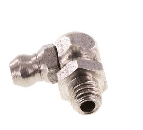 Right-angled Hydraulic Grease Nipple Stainless Steel M6x1 DIN 71412