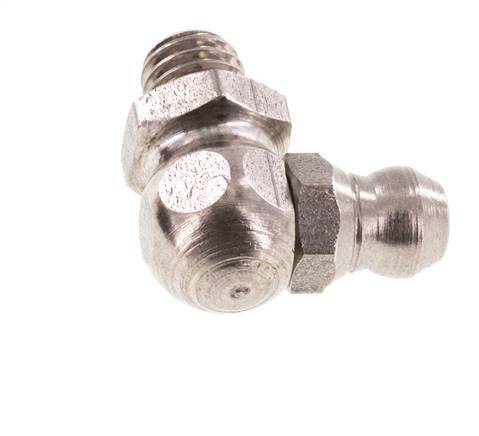 Right-angled Hydraulic Grease Nipple Stainless Steel M6x1 DIN 71412