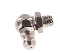Right-angled Hydraulic Grease Nipple Stainless Steel M6x1 DIN 71412