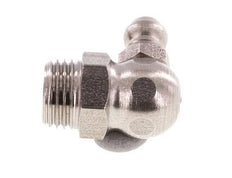 Right-angled Hydraulic Grease Nipple Stainless Steel M10x1 DIN 71412
