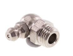 Right-angled Hydraulic Grease Nipple Stainless Steel M10x1 DIN 71412