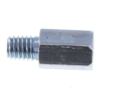 Steel Male/Female M6x1 Grease Nipple Extension 16mm [2 Pieces]