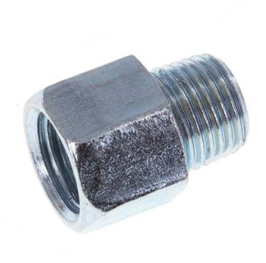 Steel Male/Female M10x1 Grease Nipple Extension 14mm [2 Pieces]