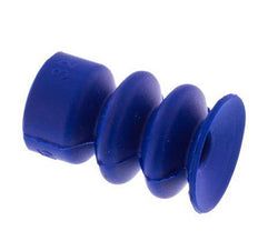 14mm Bellows PUR Blue Vacuum Suction Cup Stroke 10mm