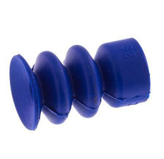 14mm Bellows PUR Blue Vacuum Suction Cup Stroke 10mm