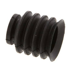20mm Bellows CR Black Vacuum Suction Cup Stroke 16mm